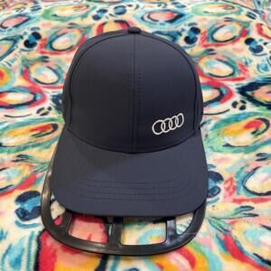 NWOT Audi Cumbres Baseball Cap Velcrow Back Racing Sports Car Hat OSFA